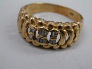 ダイヤ付き18金指輪買取りさせていただきました。☆ザ・ゴールドいわき平店(福島県いわき市平) 福島県いわき市にあるザ・ゴールド いわき平店の画像2
