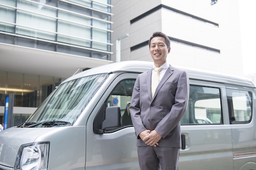 社有車で出張買取